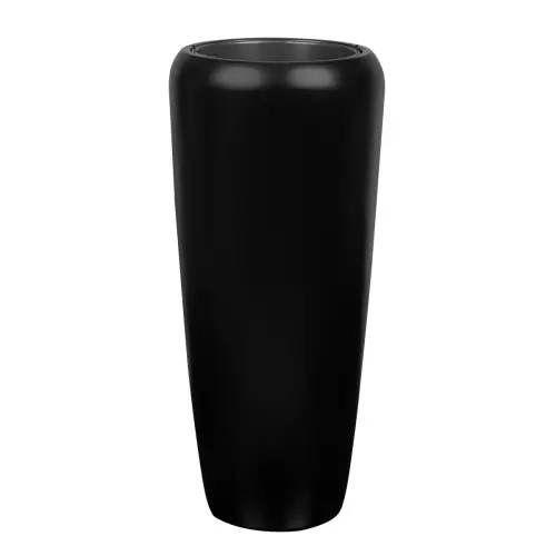 Donica z włókna szklanego D982B czarny mat