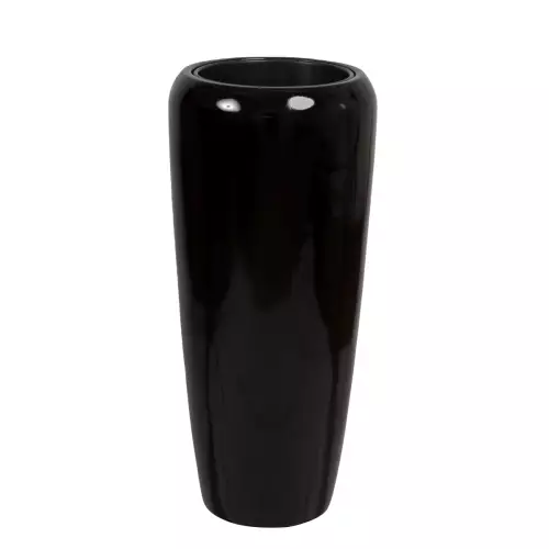 Donica z włókna szklanego D982B czarny połysk