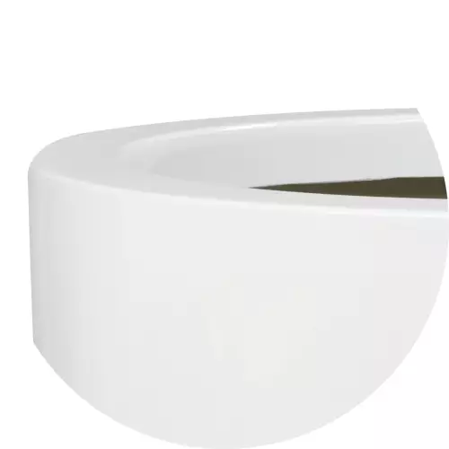 Górna krawędź donicy D982C w kolorze biały połysk