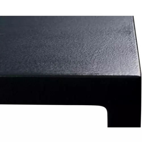 Donica D992C w kolorze antracytowym - struktura powierzchni