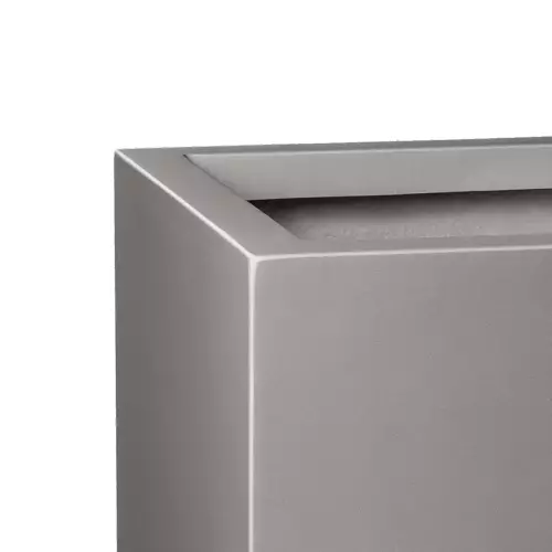 Górna krawędź donicy D992D w kolorze szary mat