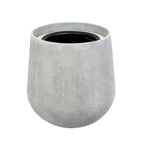 Donica ZADORA Classic SQ50 szary beton z wkładem