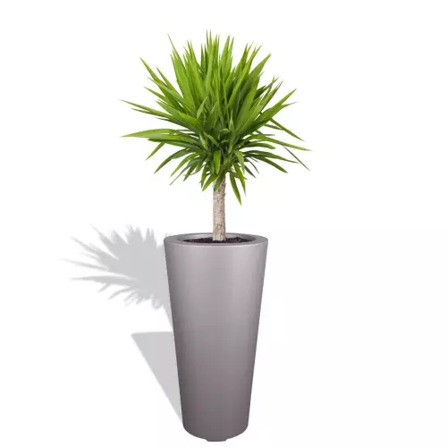 Szara donica D908F z Yuką