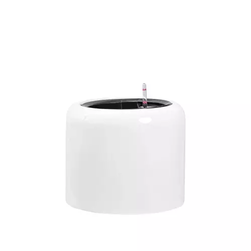 Donica AMBIENTE 35 biały połysk z wkładem