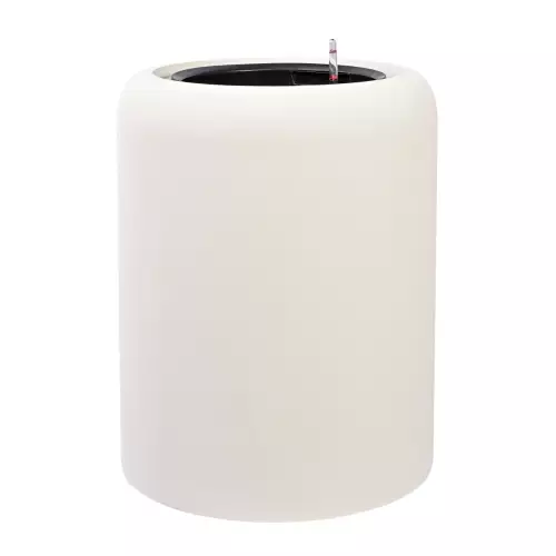 Donica AMBIENTE 70 biały beton z wkładem