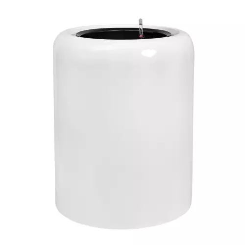 Donica AMBIENTE 70 biały połysk z wkładem