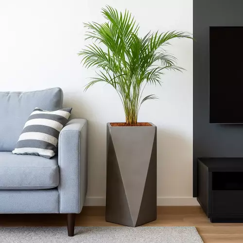 Donica D373B 34x34x80 cm szary mat