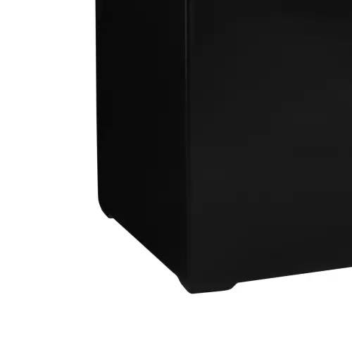 Dolna krawędź donicy D913B czarny mat