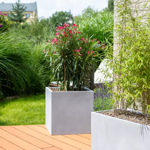 Donice ZADORA Classic w kolorze szary beton