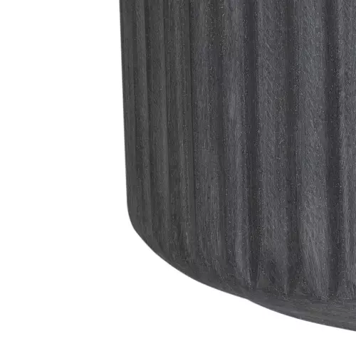 Dolna krawędź donicy LEO29 w kolorze grafitowy beton