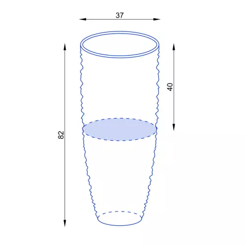 Wymiary donicy D7087D