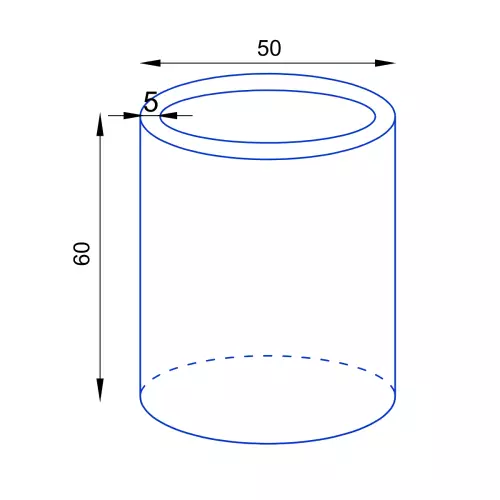 Wymiary donicy D901N