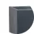 Górna krawędź donicy D273C w kolorze antracyt mat
