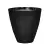 Donica z włókna szklanego D280C czarny połysk