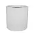 Duża okrągła donica D901E Ø80x80 cm biały mat
