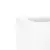 Górny narożnik donicy D973A w kolorze biały mat