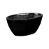 Donica D108A w kolorze czarny połysk