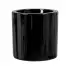 Czarna donica z włókna szklanego D901B