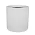 Duża okrągła donica D901E Ø80x80 cm biały mat