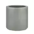 Duża okrągła donica D901E Ø80x80 cm szary mat