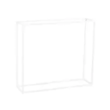 Biały stojak metalowy S109A o wysokości 70 cm