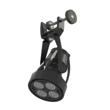 Lampa do roślin LED z zaciskiem czarna