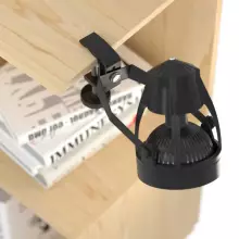 Lampa do roślin LED z zaciskiem czarna