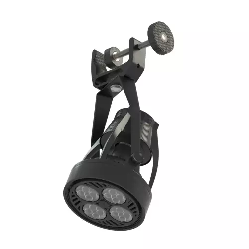 Lampa do roślin LED z zaciskiem czarna