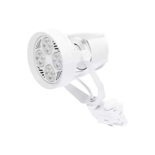Zestaw lamp do roślin 4xLED na białej szynie 2mb